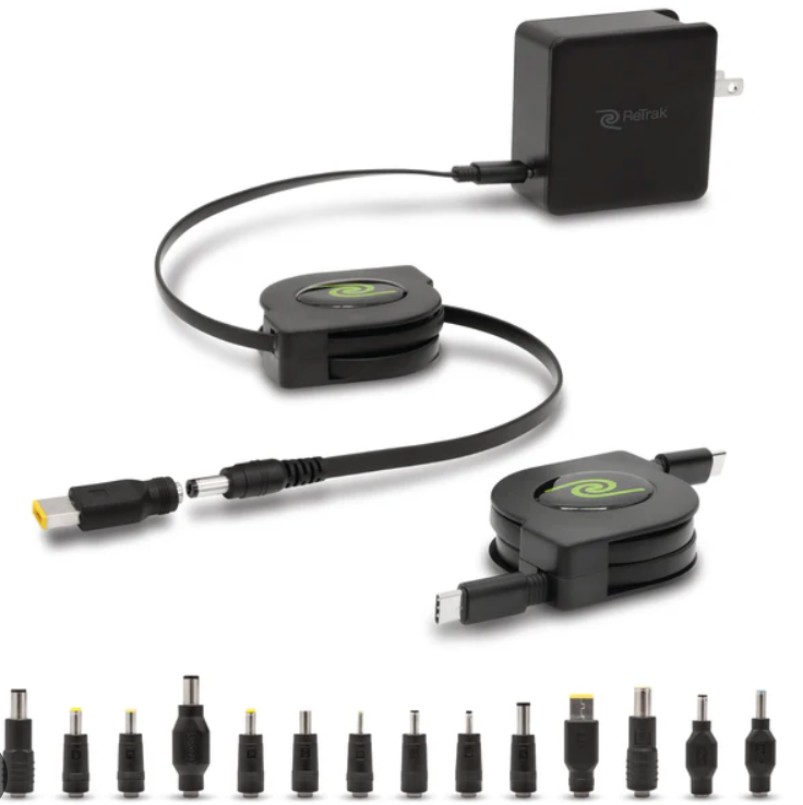 EMERGE 65W USB-C UNIVERSAL LAPTOP CHARGER