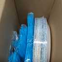 350 PCS Shark Birthday Party Decorations for 50 Guests Include Paper Plate, Napkin, Cup and Disposable Plastic Cutlery