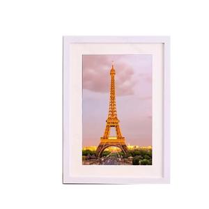 upsimples 11x14 Picture Frame Set of 5, Display Pictures 8x10 with Mat or 11x14 Without Mat, Wall Gallery Photo Frames