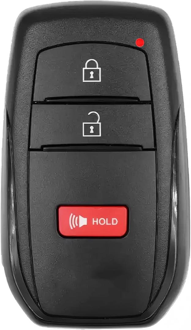Smart Key for Toyota Tacoma Sequoia Prius, Alliskeys 3-Buttons Proximity Key Fob Replacement for Toyota Tacoma Prius Sequoia HYQ14FBX 231451-3041 8990H-0C030