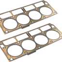 LS3 5-Layer MLS Head Gaskets Compatible with Chevy GMC Pontiac Saab Vehicle 6.0 6.2 L99 L76 L77 LS2 LQ4 LQ9 L92 L96 L94 L9H (2 Pcs)