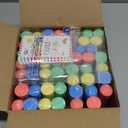 Blueweenly 36 Pcs Gifts 12 Sidewalk Chalk 12 Mini Bubble Wands Gift 12 Chalk Full of Fun Blessing Card for Party Supplies Graduation(Circular Style)