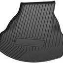 Accord Cargo Liner - All-Weather Rear Trunk Tray Cargo Mats Protector Custom Fit, 3D Tech Waterproof Flexible TPO Accessories, Compatible with 2013-2017 Honda Accord Models(No Hybrid Model)