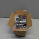 Gawicpy Concealed Joist Hangers, 10 Pcs 2"x4" Outdoor Trim Concealed Flanges with Screws,, for Beam,Swing, Handrail,Fence (10, 2"x4")