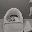 Stokke Clikk Easy to Clean Cloud Grey Baby High Chair with Natural Legs, All in One Box (Includes Tray and Harness)