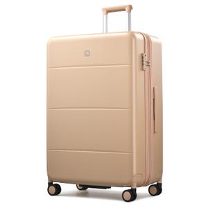 Hanke Expandable 28 Inch Luggage with Spinner Wheels, Hardside Large Suitcase, All-PC Hard Shell Checked Luggage, TSA Lock, Durable Checked-Large (Cuba Sand, 114L)