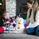 Step2 My First Snowman, Kids Holiday Decorative Christmas Toy, 15-Piece Accessory Kit, Lights and Sounds, Toddlers 18-Months+, 14 inches x 18.75 inches x 17 inches