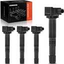 A-Premium 4PCS Ignition Coil Packs Compatible with Honda & Acura Vehicles - L4 2.4L - Accord 2013-2017, CR-V 2015-2019, ILX 2016-2021, TLX 2015-2020