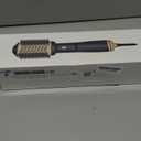 4 in 1 Travel Dual Voltage Hair Dryer Brush, Mini Auto Blow Dryer Brush in one, 2 Inch Hot Air Brush and Styler for Home & Salon, 3 Heat Settings with EU&UK Plug (Gold)