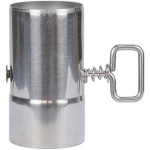 FireHiking Stove Pipe with Damper 2.36 inch Control Stainless Steel Chimney Pipe for Vent Smoke & Exhaust