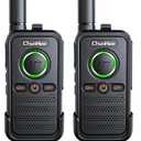 ChunHee Wireless Intercom System, 2 Way Voice Intercom for Home, 1.5-Mile Long Range, 16 Channels Portable Intercom with VOX & SOS Alarm, Easy Install Intercom for Elderly, Business & Basement