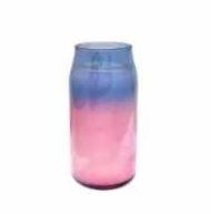 12OZ Iridescent Glass Candle Blue