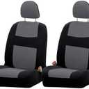 DREAHOTEXTIL All-Season Milk Silk Fabric car seat Covers Suitable for Various Mainstream car Models, Including seat Covers for The Two Front Seats (Driver's seat and Passenger seat).