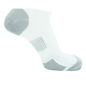 Socks 5 Pairs Size 9-12, White And Grey
