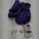 47 Inches Long Purple Braided Hair Anime Costume Wig  High Temperature Heat Resistant Silk Fiber  Natural Looking Cosplay Wig for Halloween Party, Cosplay (Purple, Adult Size)