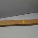 BlastHome Non-Adjustable Luxury Curtain Rods for Windows, 1 Rod Set, 4 1/2 foot Fixed Length, Brushed Gold
