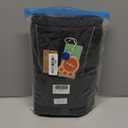 Kuoser Extra Warm Dog Coat, Windproof Cold Weather Dog Jackets for Large Dogs, Thick Fleece Lining Pet Turtleneck Snowsuit Reflective Adjustable Puppy Winter Coat Doggie Snow Jacket Grey, XL (X-Large (Chest: 62 - 76CM / 24.4" - 29.92"))