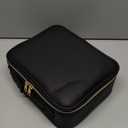 Travel Makeup Bag with LED Lighted Make up Case with Mirror 3 Color Setting Cosmetic Makeup Box Organizer Vanity Case for Women Beauty Tools Accessories Case Rechargeable