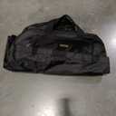 Small Wheeled Duffel Bag, Large Capacity Rolling Travel Luggage, Black Waterproof Suitcase With Retractable Handle