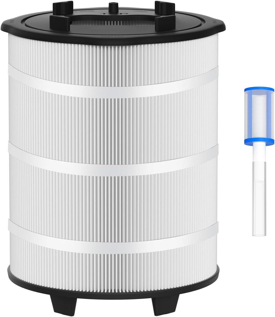 27002-0100S Pool Fliter Replacement Cartridge Compatible with Sta-rite PLM100 Pool and Spa D.E. Filter and System 2 Modular Media, with Air Bleed Assembly, 100 sq.ft