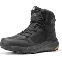 NORTIV 8 Men's Military Tactical Boot Lightweight Comfortable Boots for Work All Day Side Zipper Motorcycle Combat Hiking Boots 8 Inches Metrostrike, Size 10.5
