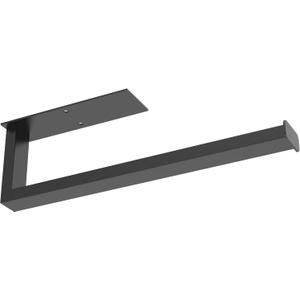 Paper Towel Holder, Black Paper Towel Holder Under Cabinet Wall Mount or Self Adhesive Paper Towel Bar, Hanging Paper Towel Rack for Kitchen and Bathroom, SUS304 Stainless Steel