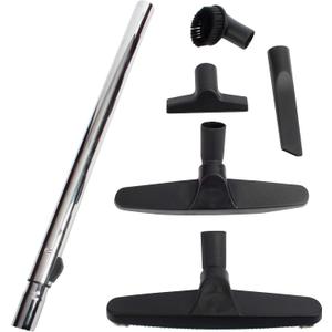 Cen-Tec Systems 95688 Chrome Telescopic Wand and Attachment Kit for 35mm Diameter (1.375") Vacuum Cleaners, Black