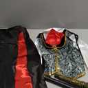 Scary Vampire Costume for Kids  Boys Gothic Vampire Costume Outfit for Halloween Party or Trick-or-Treat (5-7 Years, Black & Red)