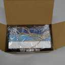 4 Pcs Winter Decorations for Home Winter Table Decorations Snowflake Tiered Tray Decorative Mini Wooden Books Signs Block Centerpiece for Shelf Office Tabletop Housewarming Gifts