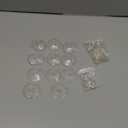 30 Pieces 3 Sizes Clear Suction Cups for Glass Without Hooks, Small Rubber Suction Cups for Home Organization Festival Christmas Decoration Window (Assorted Sizes 0.8 + 1.2 + 2.2 inch)