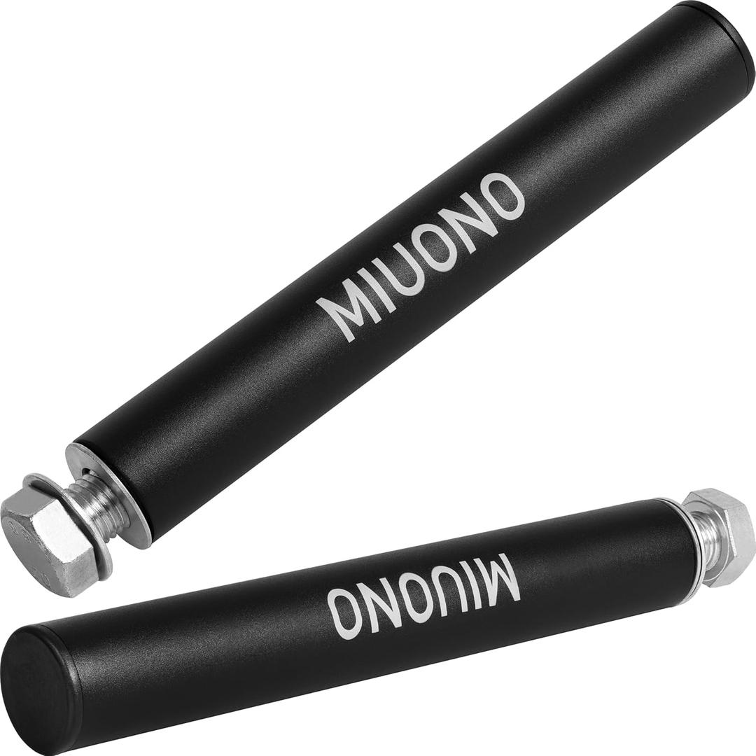 Weight Plate Holder, Power Rack Attachments Squat Rack Weight Plate Holder Storage for 2 inch Olympic Plates, 2x2 3x3 2x3 Power Cage for 1 inch holes (2 Pack)