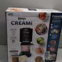 Ninja NC301 CREAMi Ice Cream Maker, for Gelato, Mix-ins, Milkshakes, Sorbet, Smoothie Bowls & More, 7 One-Touch Programs, with (2) Pint Containers & Lids, Compact Size, Perfect for Kids, Silver