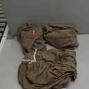 Jcones 3 Pieces Plush Fabric Extra Small Recliner Chair Covers Stretch Recliner Slipcover for Lazy Boy Wide Recliner Chair Washable (Brown)