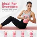 ALTLER Soft Kettlebell 20LBS Safe Strength Training Kettlebell Anti-Slip Grip Weight for Home Workouts and Men/Women/Beginners