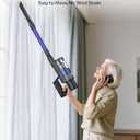 Cordless Vacuum Cleaner, 45KPA Stick Vacuum Cleaners for Home, 6-in-1 Rechargeable Lightweight Vacuum
