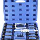KUNTEC Blind Inner Bearing Race and Seal Puller Hole Remover Extractor Set Slide Hammer Tool Kit
