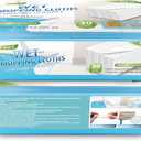 Upgraded Wet Mop Refills for Swiffer Sweeper Wet Pads, 60 Count