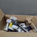 Cordless Vacuum Cleaner, 80,000 RPM Motor and Power Filtration, Stick Vacuum with 2200 mAh Battery, 35 Mins Worktime, 2 Modes, Rotated Multi-Heads, Height-Adjustable Vacuum for Home (Gray Nickel)