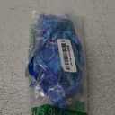 Milumia Floral Halter String Triangle Bikini Top for Women Bathing Suit Swim Top (Small, Royal Blue)