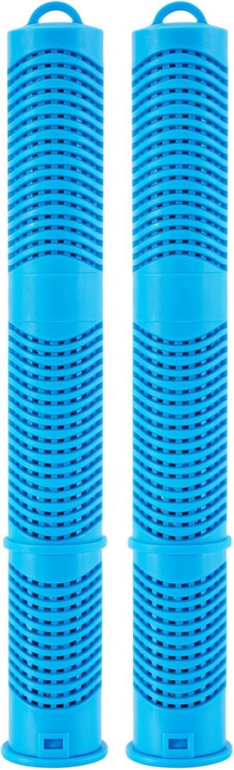 1.05% Silver Ion Hot Tub Ag+ Mineral Cartridge Stick for Spa - 6-Month Supply - Easy Installation into Filters & Simplify Crystal Clear Pool Maintenance (2, Blue)