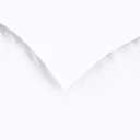 Amazon Basics Lightweight 2-Piece Microfiber Duvet Cover Set with Zipper Closure, Twin/Twin XL, Bright White