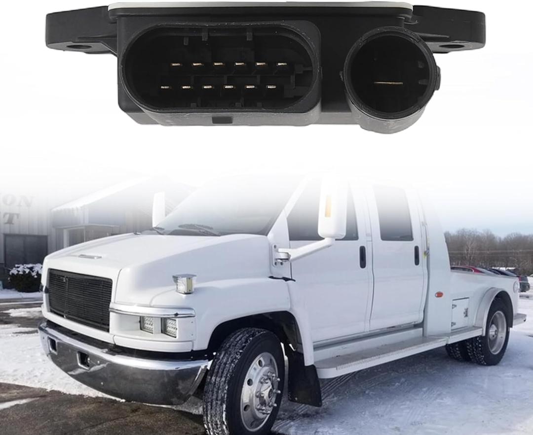 Dasbecan 904-141 Diesel Glow Plug Controller Module Compatible with 2004 2005 Chevrolet Kodiak GMC Topkick C4500 C5500 Duramax Diesel Engine Replaces# 97379636