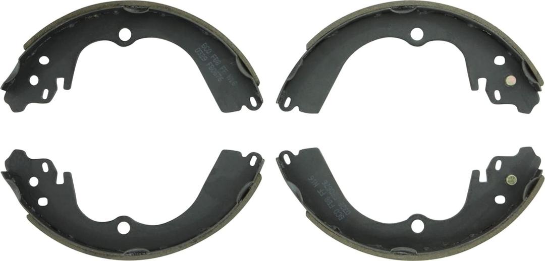 BOSCH BS676 Blue Drum Brake Shoe Set - Compatible with Select Subaru Forester, Impreza, Legacy, Outback; REAR