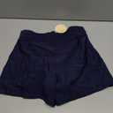 Tournesol Women's Swim Shorts High Waisted Bathing Suit Bottoms Swimsuit Tankini Boy Shorts with Liner (S, Navy Blue)