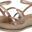 Lucky Brand womens Carolie Espadrille Wedge Sandal (12, Stardust)