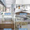 Airand LED Shop Lights for Garage 4FT with Plug, Utility Linkable LED Tube Light 5000K Under Cabinet Lighting,3600 LM LED Ceiling and Closet Light 36W, Corded Electric with ON/Off Switch, 4FT-1PCS