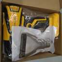 Cordless Heat Gun Compatible with Dewalt 20V Battery, LCD Display 350W 2-Temp Setting (120-1110), 4 Nozzle, Portable Hot Air Gun for Shrink Tubing, Paint Removal,DIY (Tool Only, NO Battery)