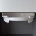 Paper Plate Dispenser Just for 10-1/16 inches Paper Plates, Under Cabinet Papers Plates Holder, can be Taken up and Down, Suitable for RV Travel and use for Under Kitchen cabinets