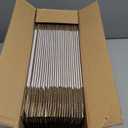 RLAVBL 9x6x4 Inches Shipping Boxes Set of 25, White Corrugated Cardboard Box, Mailer Boxes for Packing Small Business
