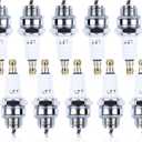 L7T Spark Plug for NGK BPMR7A, 10 Pack Sparkplugs for Champion CJ8 RCJ6Y RCJ7Y & More 2-Stroke Engine, Adofol Spark Plugs for Stihl 017 018 MS170 MS180 MS290 MS310 MS390 029 039 Chainsaw